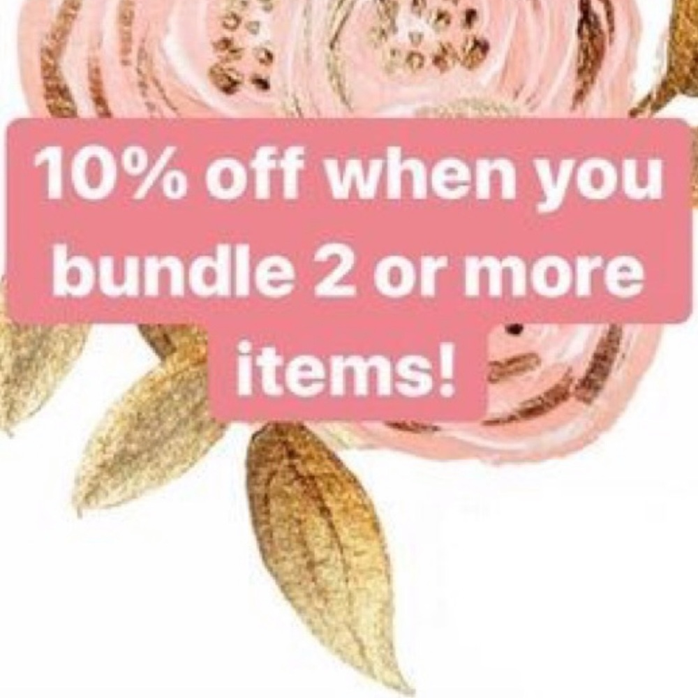 10% off when you bundle 2 items